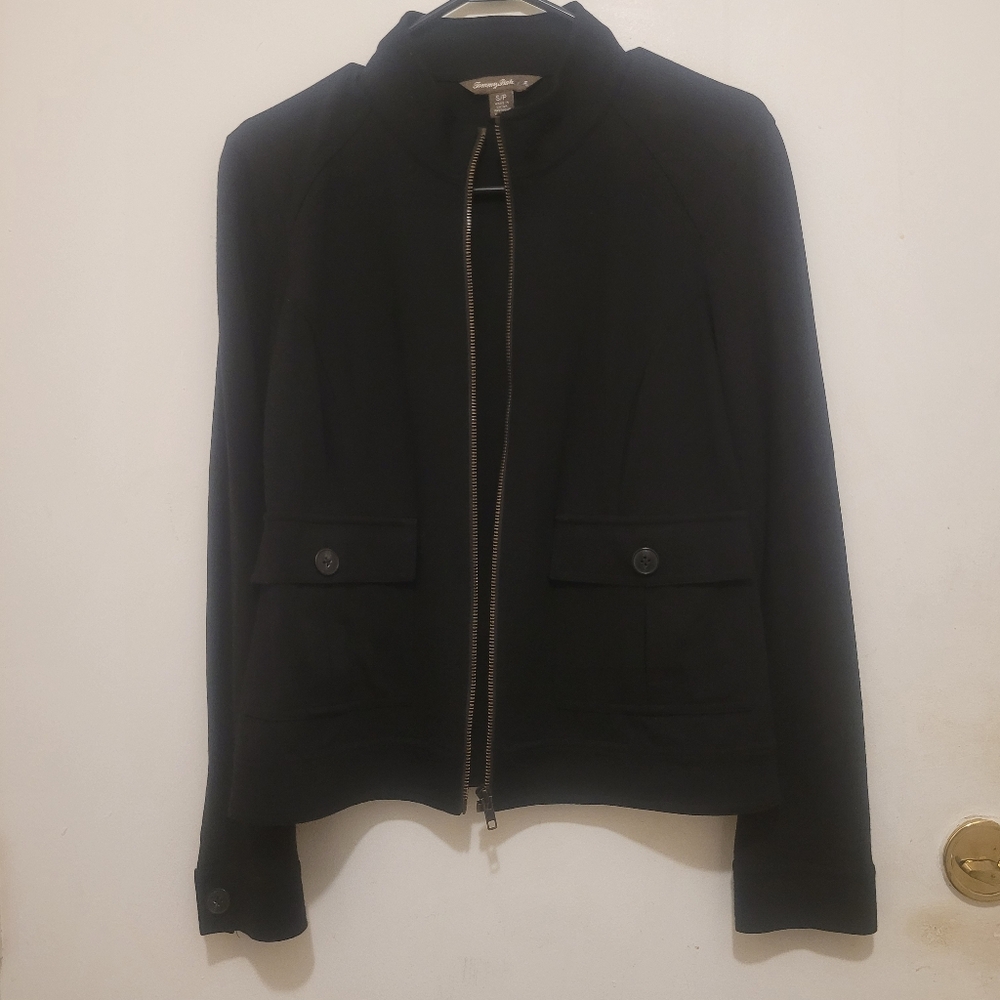 Tommy Bahama Black Zip-Up Jacket – Size Small - Picture 6 of 6
